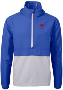 Cutter and Buck Buffalo Bills Mens Blue Historic Charter Eco Pullover Jackets