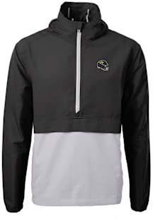 Cutter and Buck Jacksonville Jaguars Mens Black Helmet Charter Eco Pullover Jackets