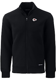 Cutter and Buck Kansas City Chiefs Mens Black Logo Roam Big and Tall Light Weight Jacket
