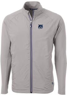 Cutter and Buck New Hampshire Wildcats Mens Grey Adapt Eco Big and Tall Light Weight Jacket