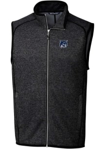 Cutter and Buck New Hampshire Wildcats Big and Tall Charcoal Mainsail Mens Vest