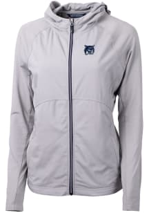 Cutter and Buck New Hampshire Wildcats Womens Grey Adapt Eco Light Weight Jacket