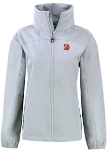 Cutter and Buck Tampa Bay Buccaneers Womens Grey Historic Charter Eco Light Weight Jacket