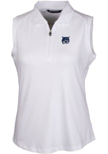 Cutter and Buck New Hampshire Wildcats Womens White Forge Polo Shirt