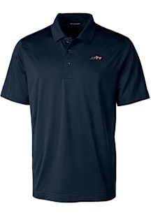Cutter and Buck New York Jets Navy Blue Americana Prospect Big and Tall Polo
