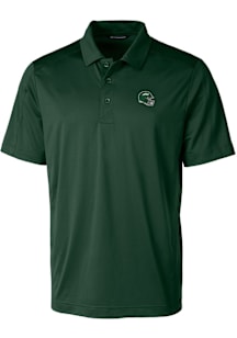Cutter and Buck New York Jets Mens Green Helmet Prospect Short Sleeve Polo