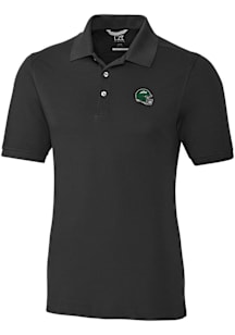Cutter and Buck New York Jets Mens Black Helmet Advantage Short Sleeve Polo