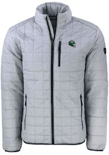 Cutter and Buck New York Jets Mens Grey Helmet Rainier PrimaLoft Filled Jacket