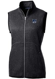 Cutter and Buck New Hampshire Wildcats Womens Charcoal Mainsail Vest