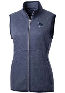 Cutter and Buck New Hampshire Wildcats Womens Navy Blue Mainsail Vest