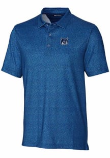 Cutter and Buck New Hampshire Wildcats Mens Blue Pike Short Sleeve Polo