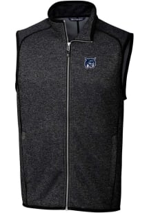 Cutter and Buck New Hampshire Wildcats Mens Charcoal Mainsail Sleeveless Jacket