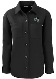 Cutter and Buck New York Jets Womens Black Helmet Roam Shirt Light Weight Jacket