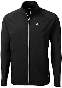 Cutter and Buck Air Force Falcons Mens Black Adapt Eco Big and Tall Light Weight Jacket