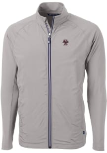 Cutter and Buck Boston College Eagles Mens Grey Adapt Eco Big and Tall Light Weight Jacket