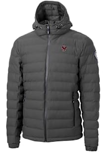 Cutter and Buck Boston College Eagles Mens Grey Mission Ridge Repreve Filled Jacket