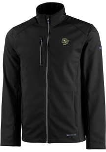 Cutter and Buck Cal Poly Mustangs Mens Black Evoke Light Weight Jacket