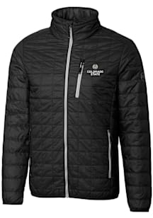 Cutter and Buck Colorado State Rams Mens Black Rainier PrimaLoft Big and Tall Lined Jacket