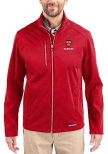 Cutter and Buck Harvard Crimson Mens Cardinal Evoke Light Weight Jacket
