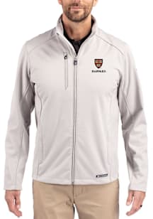 Cutter and Buck Harvard Crimson Mens Charcoal Evoke Light Weight Jacket