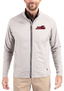 Cutter and Buck Jacksonville State Gamecocks Mens Grey Adapt Eco Light Weight Jacket