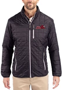 Cutter and Buck Jacksonville State Gamecocks Mens Black Rainier PrimaLoft Filled Jacket