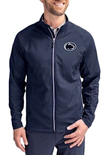 Cutter and Buck Penn State Nittany Lions Mens Navy Blue Adapt Eco Light Weight Jacket