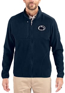 Cutter and Buck Penn State Nittany Lions Mens Navy Blue Cascade Sherpa Light Weight Jacket