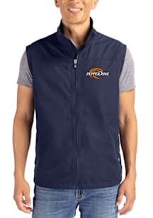 Cutter and Buck Pepperdine Waves Big and Tall Navy Blue Charter Mens Vest