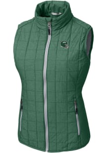 Cutter and Buck New York Jets Womens Green Helmet Rainier PrimaLoft Vest