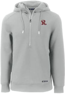 Cutter and Buck Frisco Rough Riders Mens Grey Roam Long Sleeve Hoodie