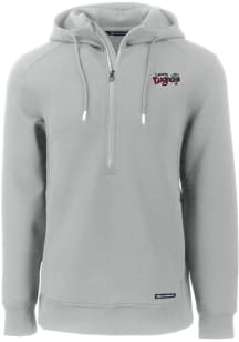 Cutter and Buck Lansing Lugnuts Mens Grey Roam Long Sleeve Hoodie
