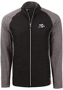 Cutter and Buck Omaha Storm Chasers Mens Black Adapt Eco Light Weight Jacket