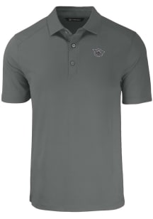 Cincinnati Bearcats Grey Cutter and Buck Vault Forge Eco Stretch Big and Tall Polo