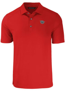 Mens Cincinnati Bearcats Red Cutter and Buck Vault Forge Recycled Short Sleeve Polo Shirt