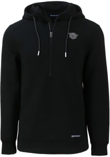 Mens Cincinnati Bearcats Black Cutter and Buck Vault Roam Hooded Sweatshirt