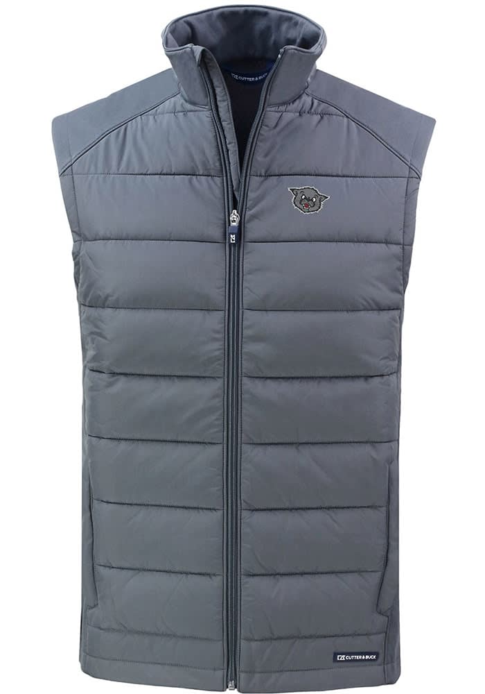 Cutter and Buck Cincinnati Bearcats Mens Grey Vault Evoke Sleeveless Jacket