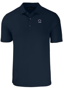 Penn State Nittany Lions Navy Blue Cutter and Buck Alumni Forge Eco Stretch Big and Tall Polo