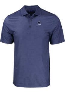 Penn State Nittany Lions Navy Blue Cutter and Buck Alumni Pike Eco Geo Print Big and Tall Polo