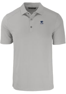 Mens Penn State Nittany Lions Grey Cutter and Buck Alumni Forge Recycled Short Sleeve Polo Shirt