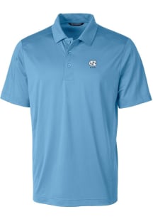 Cutter and Buck North Carolina Tar Heels Mens Blue Alumni Prospect Short Sleeve Polo