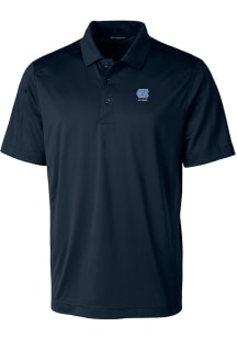 Cutter and Buck North Carolina Tar Heels Mens Navy Blue Alumni Prospect Short Sleeve Polo