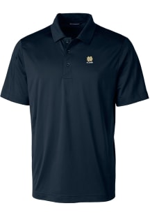 Cutter and Buck Notre Dame Fighting Irish Mens Navy Blue Alumni Prospect Short Sleeve Polo