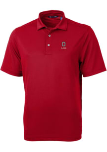 Ohio State Buckeyes Cardinal Cutter and Buck Alumni Virtue Eco Pique Big and Tall Polo