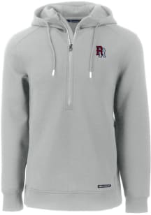 Cutter and Buck Round Rock Express Mens Grey Roam Long Sleeve Hoodie