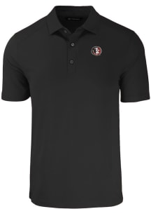 Cutter and Buck Florida State Seminoles Mens Black Forge Short Sleeve Polo