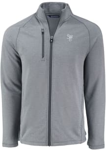 Cutter and Buck Scranton Wilkes Mens Grey Pehastin Light Weight Jacket
