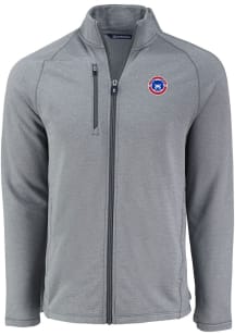 Cutter and Buck South Bend Cubs Mens Grey Pehastin Light Weight Jacket