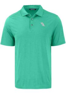 Cutter and Buck North Texas Mean Green Mens Kelly Green Coastline Eco Short Sleeve Polo