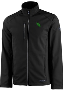 Cutter and Buck North Texas Mean Green Mens Black Evoke Light Weight Jacket